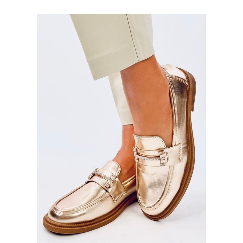 Mocassins femininos Ferdis Gold - Inello amarelo 2