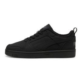 Tênis Puma Rebound v6 Low Nubuck 397475-03 preto 1