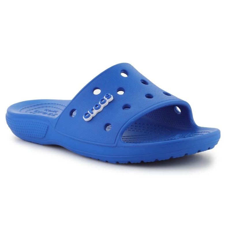 Clássico Crocs Slide Blue Bolt U 206121-4KZ azul azul 1