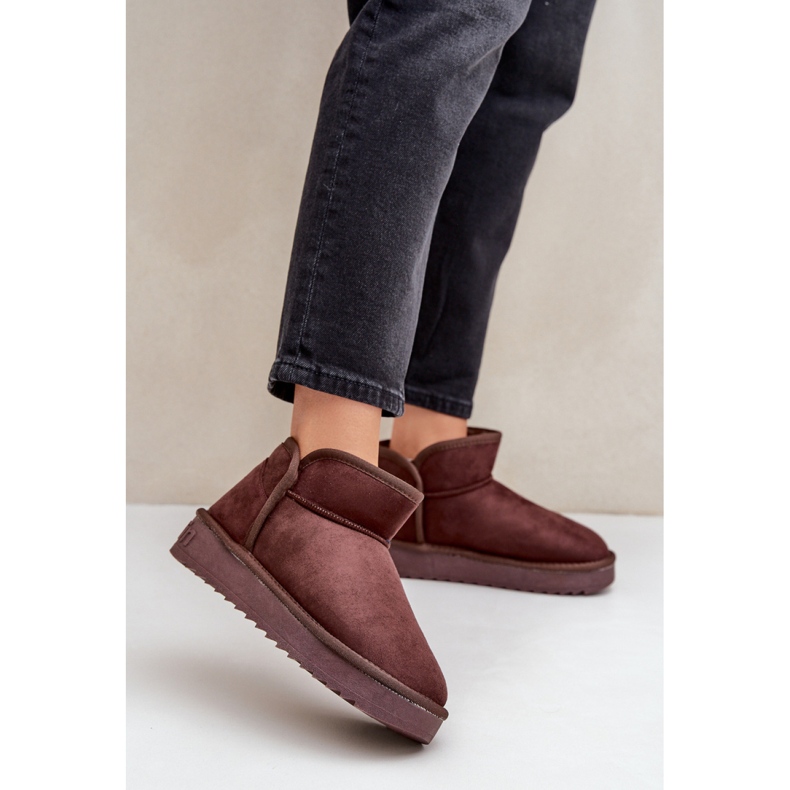 Botas de neve isoladas femininas D.Franklin DFSH370010 castanho 1 Botas de neve isoladas femininas D.Franklin DFSH370010 castanho 1