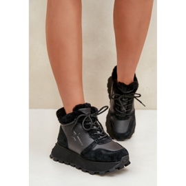 Calçados esportivos isolados Big Star OO274A329 cinza e preto 1