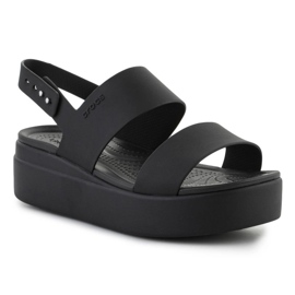 Sandálias Crocs Brooklyn Low Wedge 206453-060 preto 1