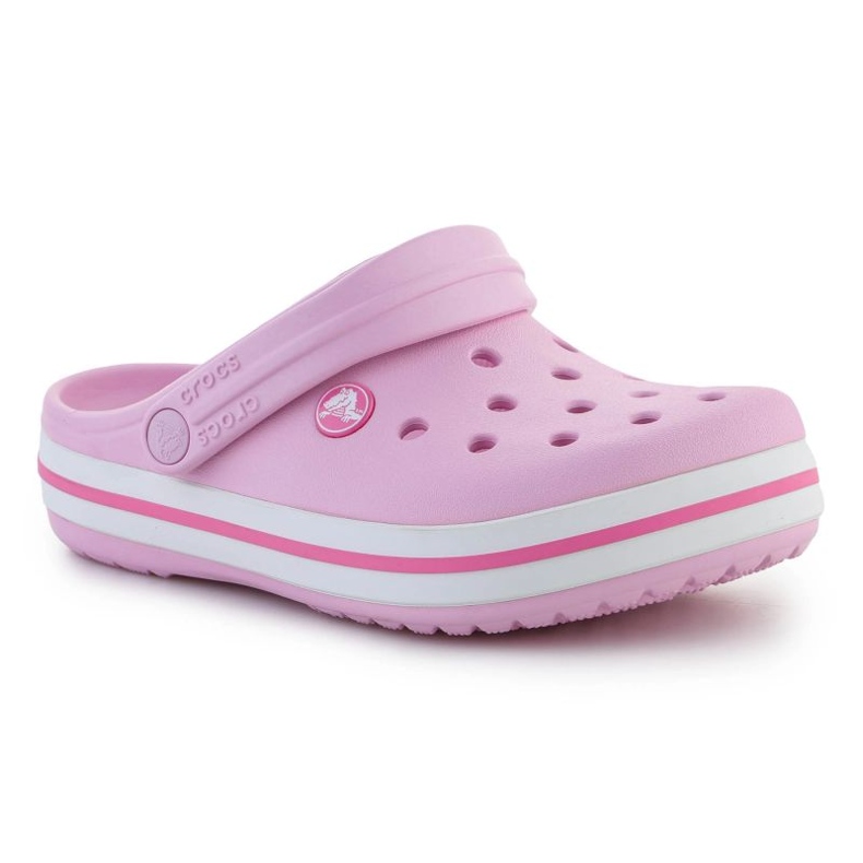 Chinelos CROCS Crocband Clog K Ballerina Rosa 207006-6GD 1