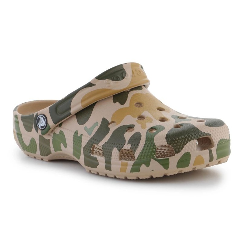 Crocs Clássico Estampado Camo Clog U 206454-2Y6 verde 1 Crocs Clássico Estampado Camo Clog U 206454-2Y6 verde 1