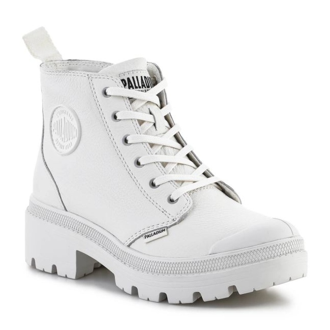 Sapatos Palladium Pallabase Couro 96905-102-M branco 1