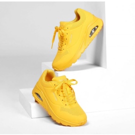Sapatos Skechers Uno Stand On Air 73690-YEL amarelo 1