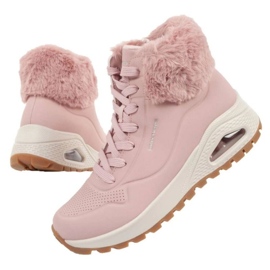 Sapatos Skechers Uno Rugged 167274/BLSH com pele, rosa 1