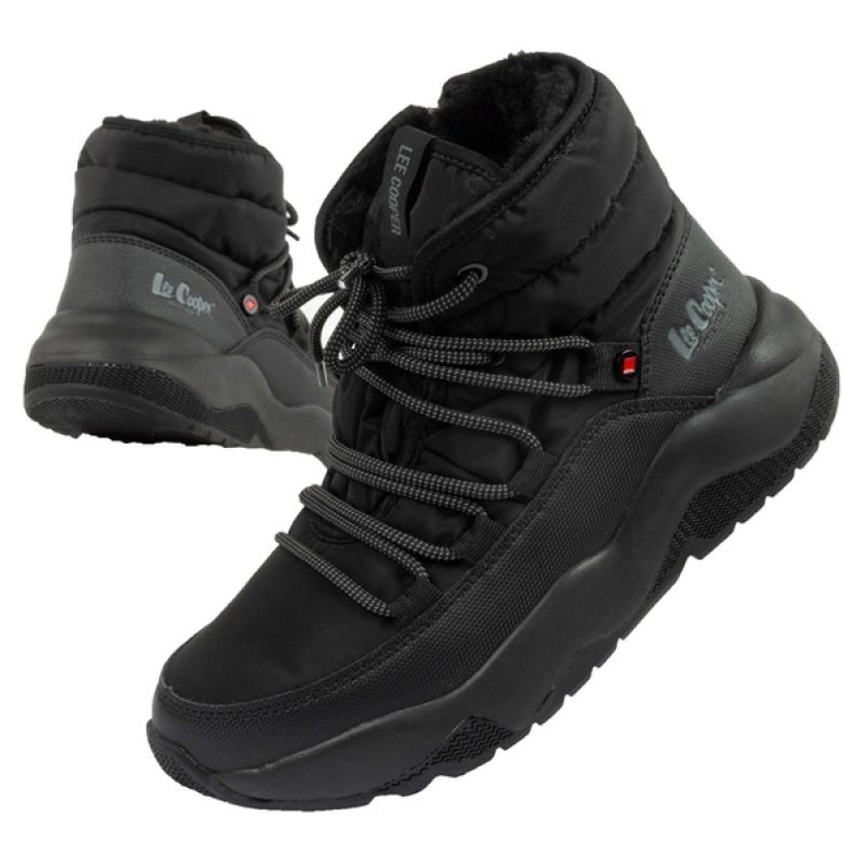 Botas de neve isoladas Lee Cooper LCJ-24-03-3066L, pretas preto 1