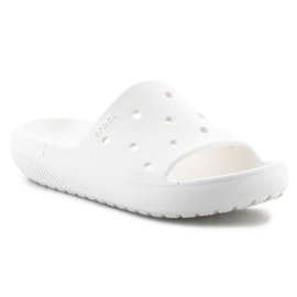 Chinelos Crocs Classic Slide v2 U 209401-100 branco 1