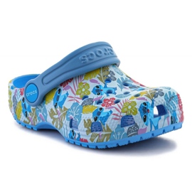 Chinelos Crocs Toddler's Disney Stitch Classic Clog 209471-4TB azul 2