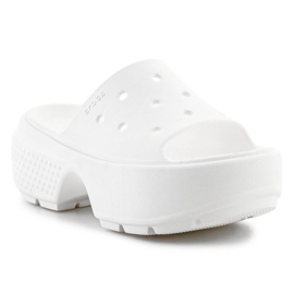 Chinelos Crocs Stomp Slide 209346-0WV branco 2