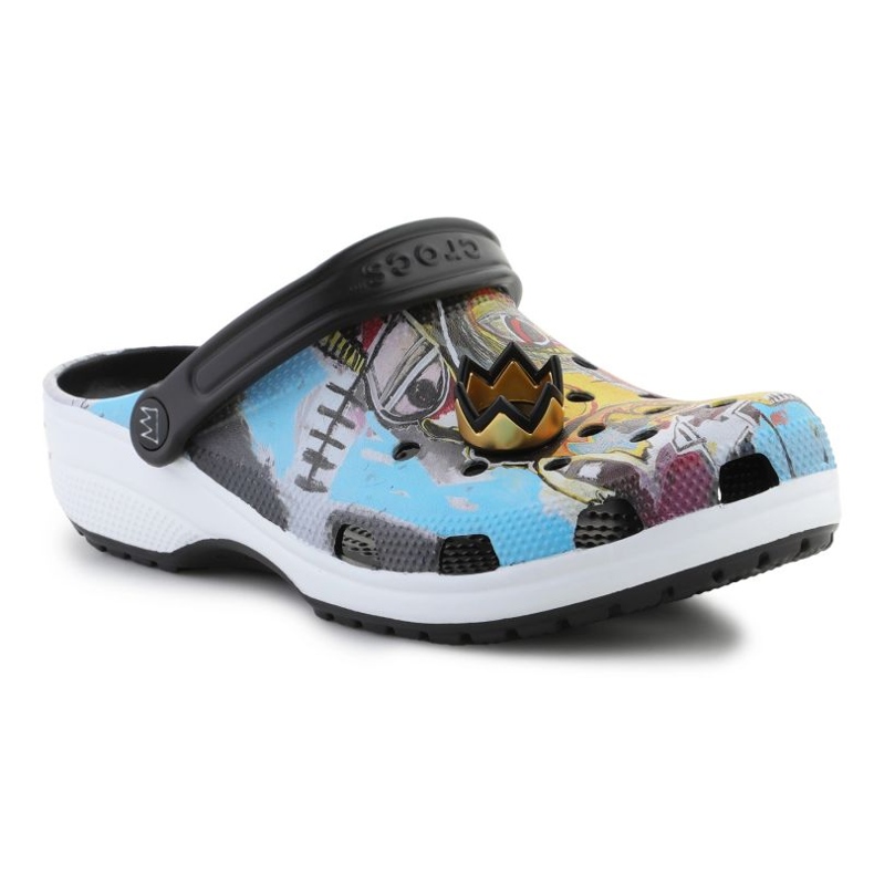 Tamanco clássico Crocs Basquiat 209486-001 chinelos preto 2
