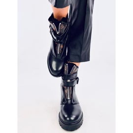Botas isoladas com protetor, pretas preto 1 Botas isoladas com protetor, pretas preto 1
