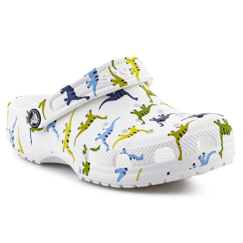 Tamanco Crocs Classic Character Print 209695-9DH branco 1