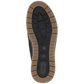 Rieker Botins masculinos impermeáveis ​​de couro com isolamento, azul marinho 32344-14 2