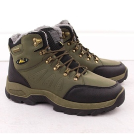 Botas de trekking forradas de pele Vanhorn, verdes 1