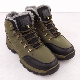 Botas de trekking forradas de pele Vanhorn, verdes 2