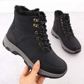 Botas de trekking isoladas Vanhorn, pretas preto 1