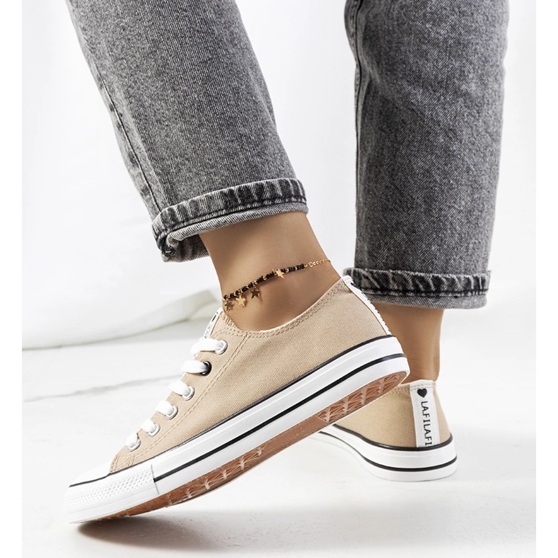 Tênis feminino Kolind clássico bege 2