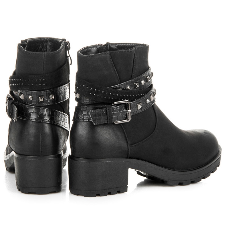 Vices botas de mulher preto 1