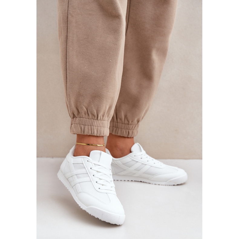 Tênis feminino baixo, branco 2