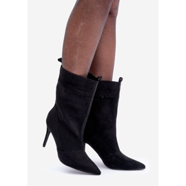 Botas Pretas de Salto Alto preto 1
