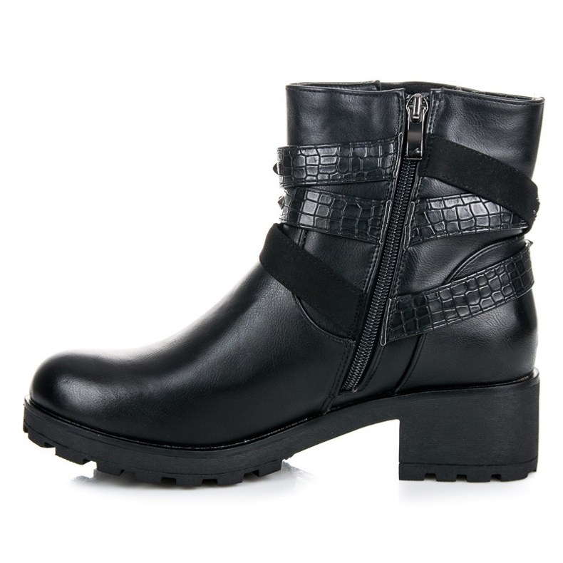 Vices Botas femininas preto 1