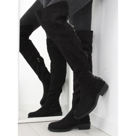 Botas pretas para mulher AE63P Preto 1