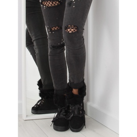 Botas de neve pretas de GF-179 preto 2