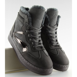 Tênis isolado cinza BOK-1103 cinza escuro 2