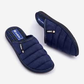 Inblu Calçado Masculino Confortável para Casa, Azul Marinho 1