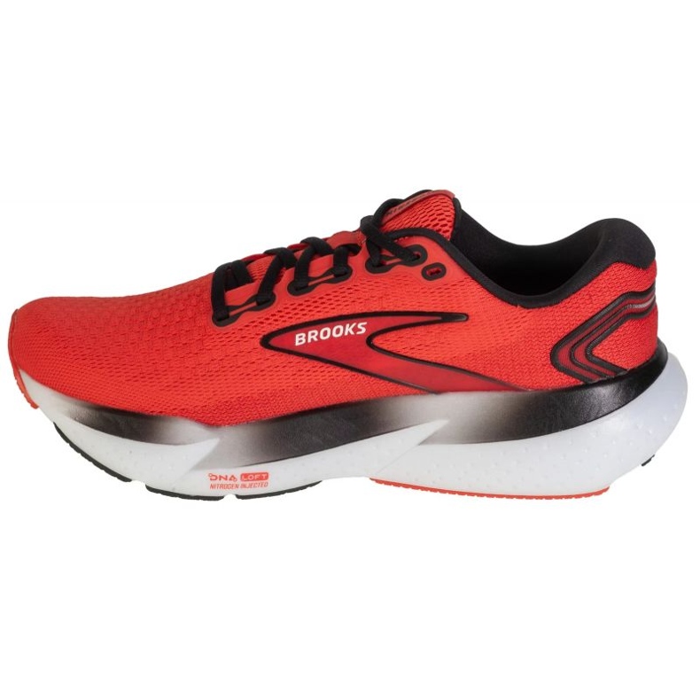 Sapatos Brooks Glicerina 21 1104191D619 vermelho 1