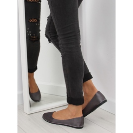 Bailarinas de cetim cinza A8621 cinza 2