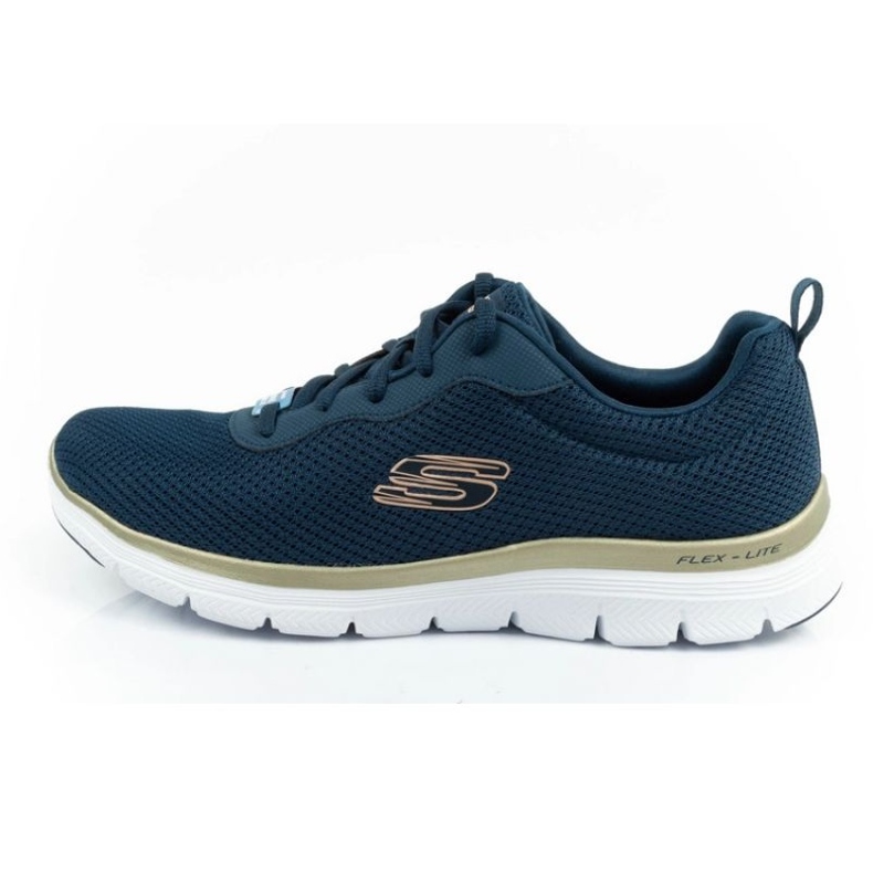 Sapatos Skechers Flex Appeal 4.0 Brillant View 149303/NVGD azul 1
