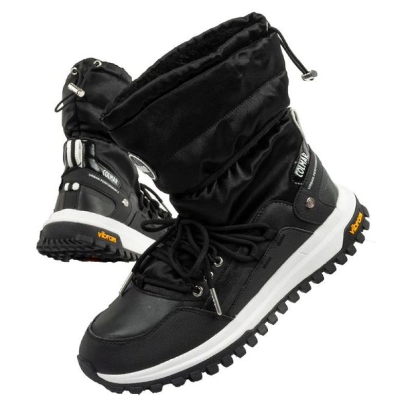 Botas de neve Colmar Warmer Plain 165 preto 1