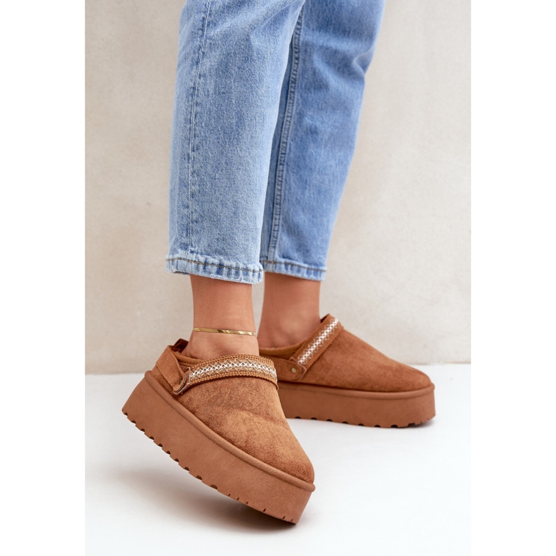 Step in style Botas de neve Modelo Selithria PL361 Camel - Entre com estilo marrom 1