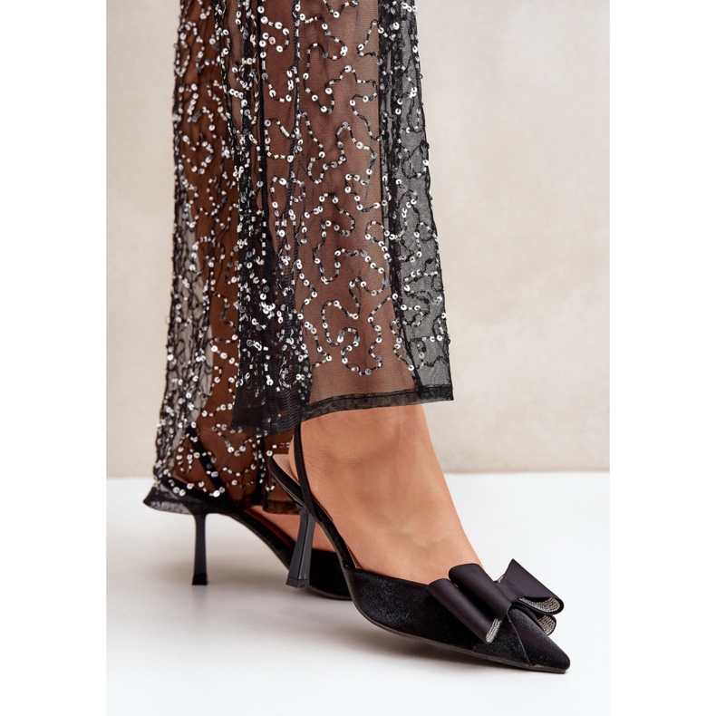 Step in style Salto alto Modelo Selatea SQC-118 Preto - Entre com estilo 1