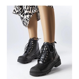 Cavalos de carga femininos negros Shell - Solea preto 1