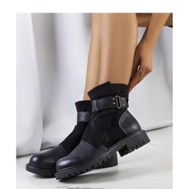 Botins pretos com cinto Kevin - Solea 1
