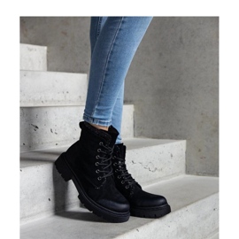 Botins pretos com detalhes Prairie brilhantes - Solea 1