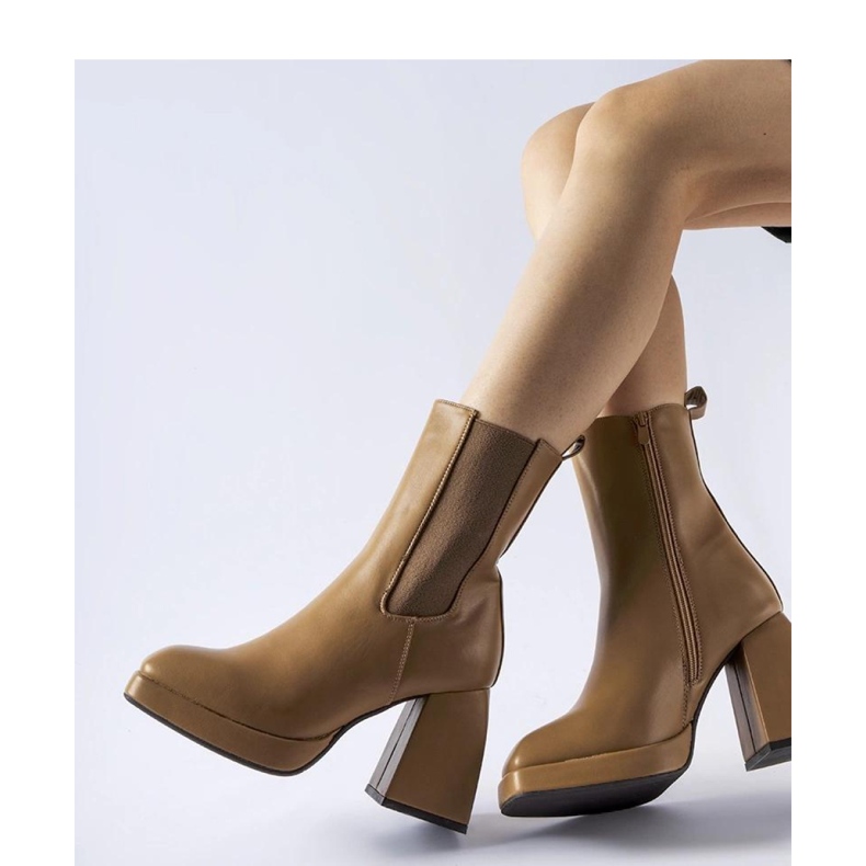Botins com isolamento marrom, Adamo - Solea 1