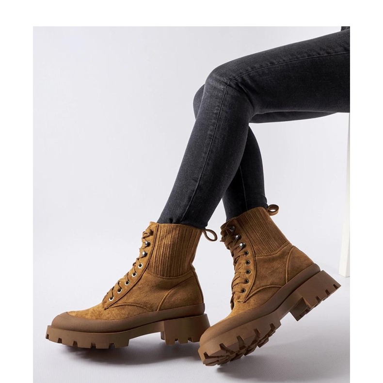 Botas de camurça ecológica marrom, Orson - Solea 1