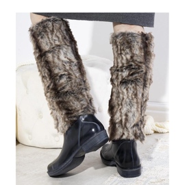 Botas Wellington azul marinho com pelo Melgar - Solea 1