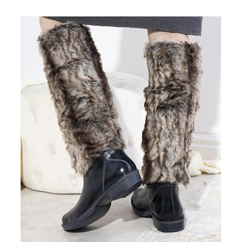 Botas Wellington azul marinho com pelo Melgar - Solea 1