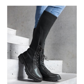 Botas slip-on verdes com parte superior em material flexível da Luana - Solea 1 Botas slip-on verdes com parte superior em material flexível da Luana - Solea 1