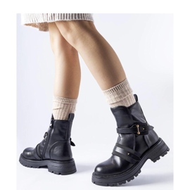 Botas isoladas pretas da Laderoute - Solea preto 1