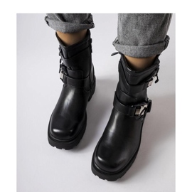 Botas enormes pretas da Enrico - Solea preto 1 Botas enormes pretas da Enrico - Solea preto 1