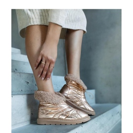 Botas de neve com isolamento dourado e punho Caellita - Solea 1