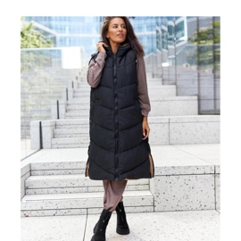 Botas pretas com zíper isolado feitas de camurça ecológica preto 1 Botas pretas com zíper isolado feitas de camurça ecológica preto 1