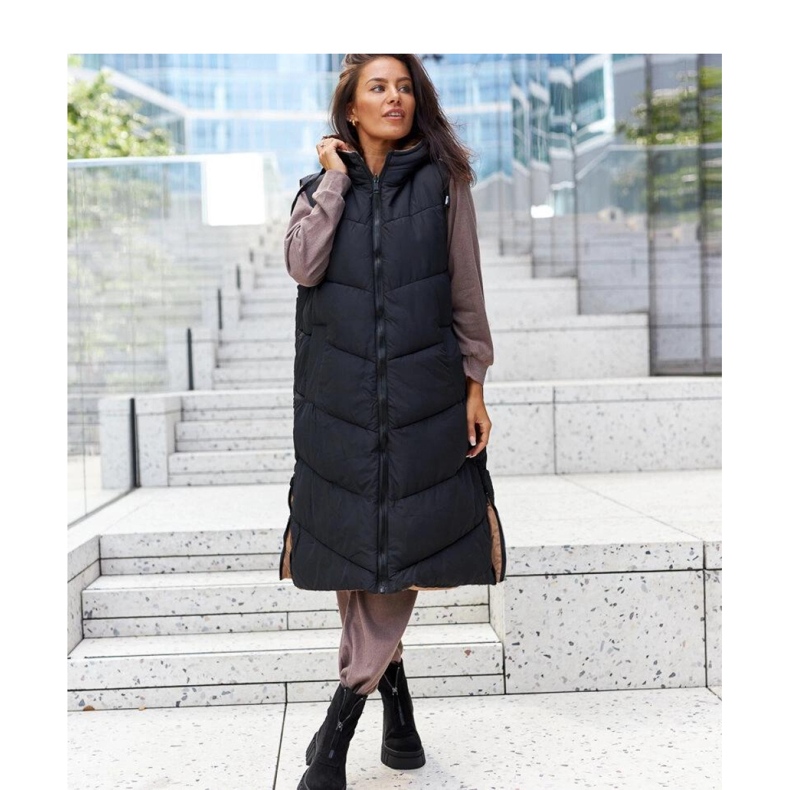 Botas pretas com zíper isolado feitas de camurça ecológica preto 1 Botas pretas com zíper isolado feitas de camurça ecológica preto 1